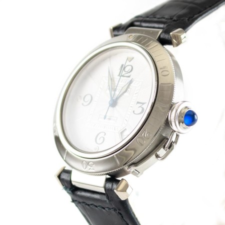 Cartier Pasha gebraucht Unisex Edelstahl Automatik Ref. 2378