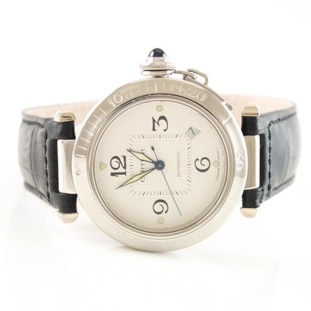 Cartier Pasha gebraucht Unisex Edelstahl Automatik Ref. 2378